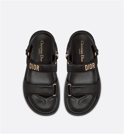 dior sandalen damen schwarz|christian dior sandals with heels.